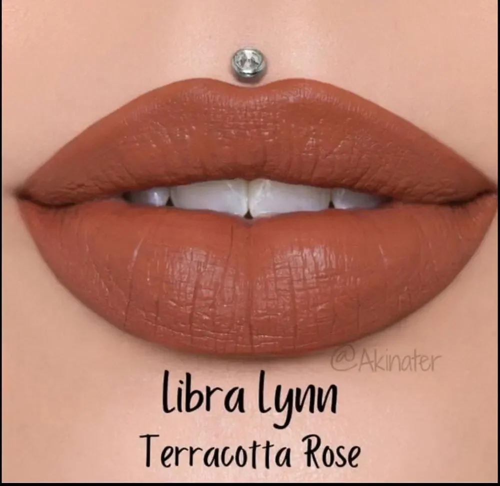 Jeffree Star Velour Liquid Lipstick in the Hot Pink box. Libra Lynn